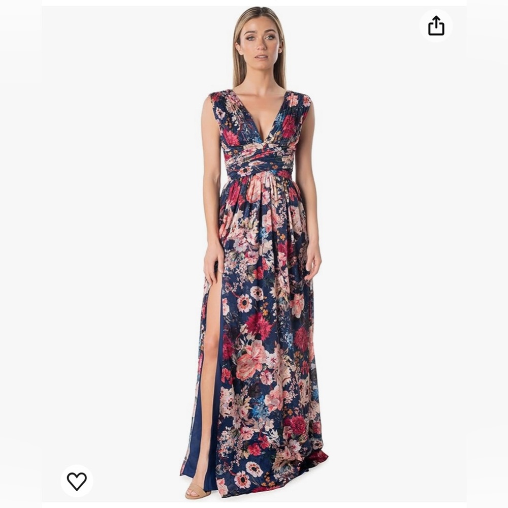 Dress the population floral dress